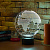 3D светильник Глобус - миниатюра - рис 7.