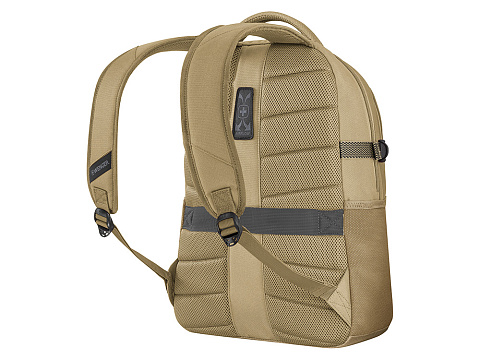 Рюкзак WENGER Ryde 16, бежевый, переработанный ПЭТ/полиэстер, 32 x 21 x 47 см, 26 л - рис 4.