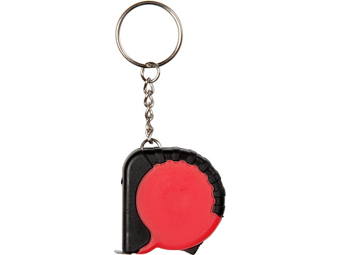 Рулетка-брелок Habana 1 м, красный - рис 2.