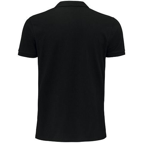 Рубашка поло мужская Planet Men, черная - рис 3.