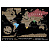 Скретч карта мира Dark - миниатюра - рис 2.