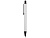 Ручка металлическая шариковая Groove M Recy, белый - миниатюра - рис 3.