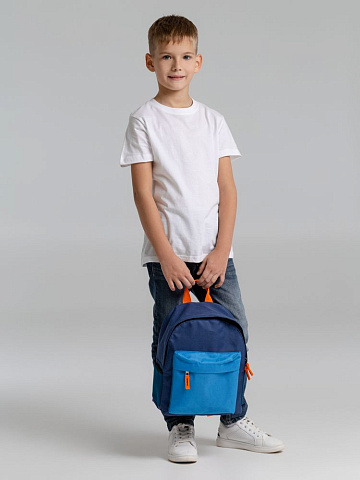 Рюкзак детский Kiddo, синий с голубым - рис 12.