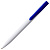 Ручка шариковая Pin, белая с синим - миниатюра - рис 4.