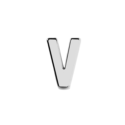 Элемент брелка-конструктора «Буква V» - рис 2.
