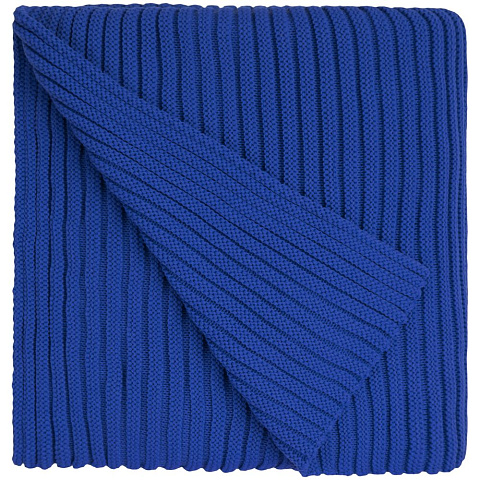 Плед Quill, синий (василек) - рис 3.