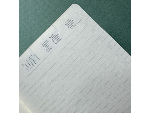 Ежедневник недатированный А5 Megapolis Nebraska Flex, красный с золотым обрезом (Р) - рис 6.