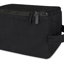 Органайзер для туалетных принадлежностей из переработанного материала Pack 500 г/м² Aware™ - сплошной черный