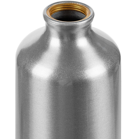 Бутылка для воды под сублимацию Alumni, серебристая - рис 3.