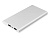 Внешний аккумулятор Rombica NEO AX70L, 7 000 мАч, алюминий, серебристый, чехол - миниатюра