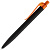 Ручка шариковая Prodir QS01 PRT-P Soft Touch, черная с оранжевым - миниатюра - рис 4.
