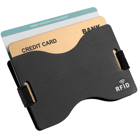 Футляр для карт Muller c RFID-защитой, черный - рис 4.