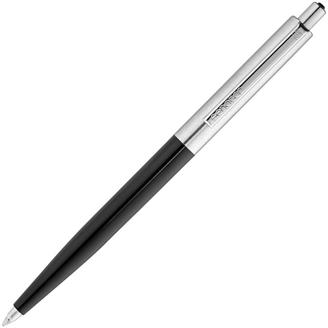 Ручка шариковая Senator Point Metal, черная - рис 4.