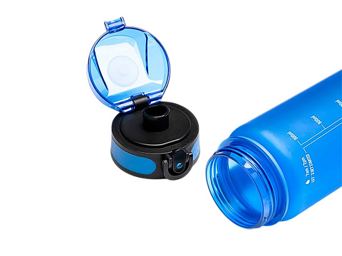 Бутылка спортивная Лэймер, объем 1000 мл, королевский синий - рис 2.