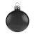 Елочный шар Gala Night в коробке, черный, 6 см - миниатюра