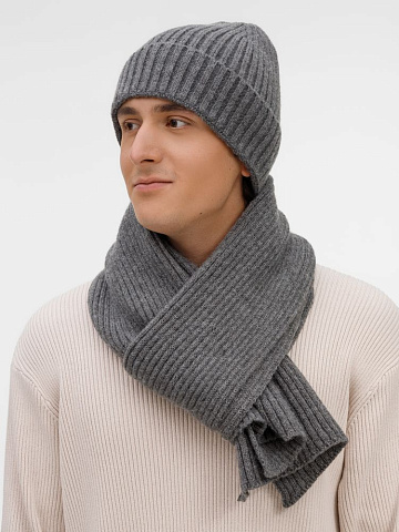 Набор Laconi, темно-серый меланж - рис 7.