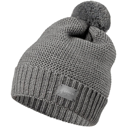 Шапка фактурная Brugge Grand Max, полушерсть