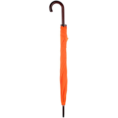 Зонт-трость Standard, оранжевый неон - рис 4.