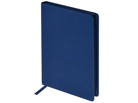 Ежедневник А5 Megapolis Color soft-touch, синий (Р) - рис 3.