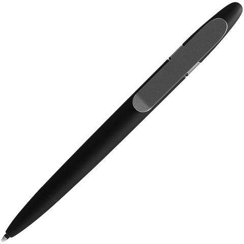 Ручка шариковая Prodir DS5 TSR Metal Clip, черная - рис 3.