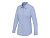 Carnelian женская рубашка из поплина - Голубой - миниатюра