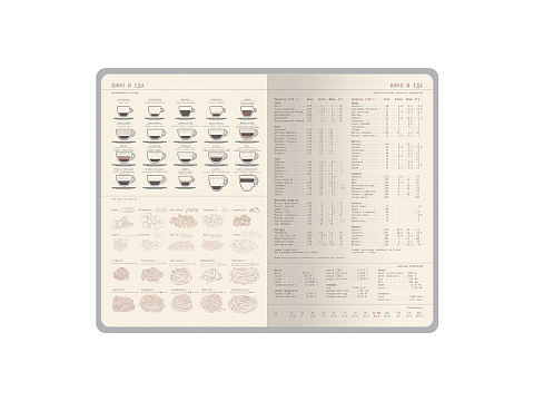 Ежедневник недатированный А5 Soho, серый - рис 2.