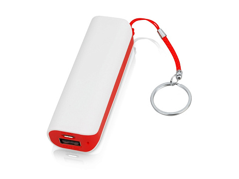 Портативное зарядное устройство (power bank) Basis, 2000 mAh, красный