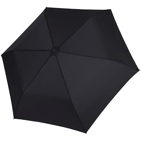 Зонт складной Zero Large, черный - рис 2.