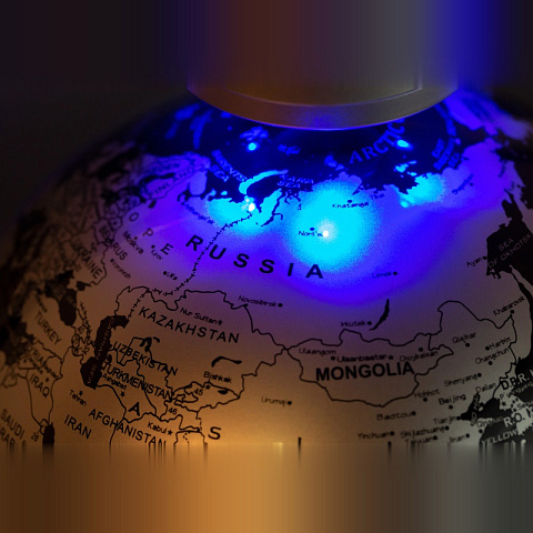 Левитирующий глобус чёрный (D-20см) (levitron) - рис 3.