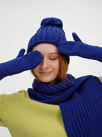 Шапка HappyGo, синяя - рис 6.