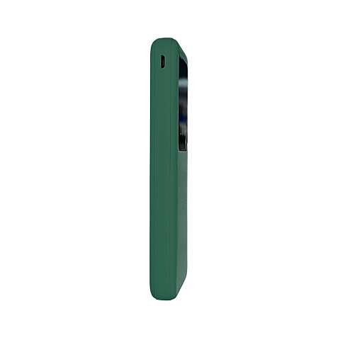 Внешний аккумулятор Kris soft touch, 10000mAh (Тёмно-зелёный) - рис 5.