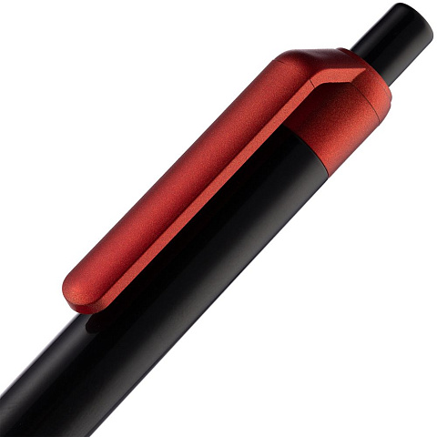 Ручка шариковая Fluent, красный металлик - рис 6.