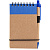 Блокнот на кольцах Eco Note с ручкой, синий - миниатюра - рис 2.