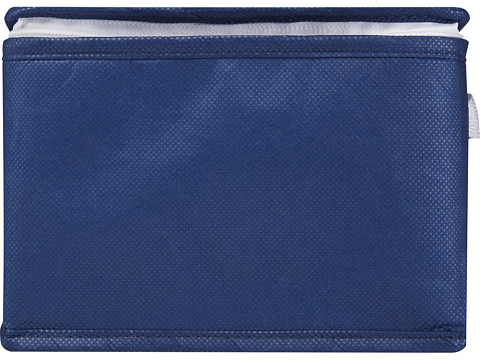 Spectrum нетканая сумка-холодильник, 4 л, на 6 банок, из переработанных материалов, ярко-синий - рис 2.