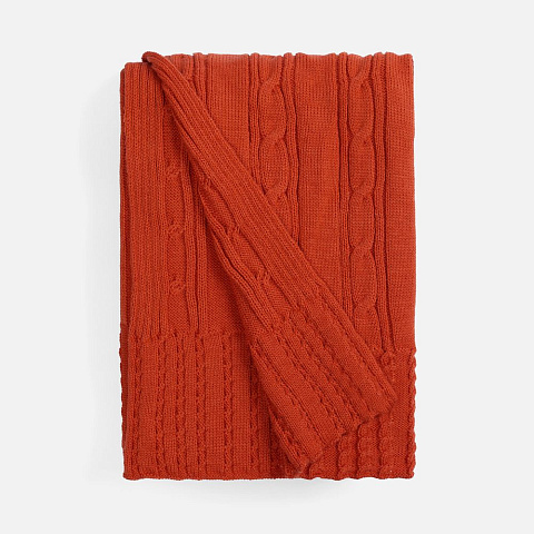 Плед Remitti, оранжевый (морковь) - рис 2.