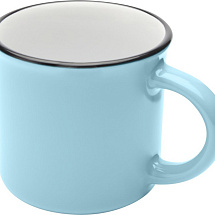 Bari керамическая кружка объемом 240 мл, синий риф