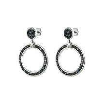 Серьги Jet Nut Fiore Luna *A2002SW-E108.4 BW/S