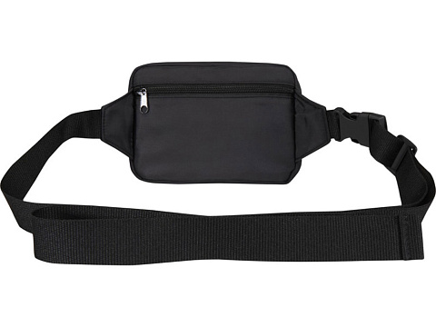 Трип Эви дорожная сумка через плечо из переработанного материала GRS объемом 1 л, черный - рис 3.