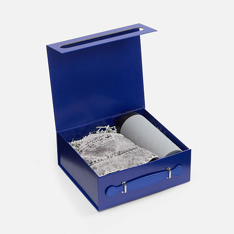 Коробка складная Holdfold, S, синяя - рис 3.