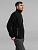 Куртка флисовая мужская Twohand, черная - миниатюра - рис 6.