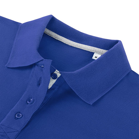 Рубашка поло женская Virma Premium Lady, ярко-синяя - рис 4.