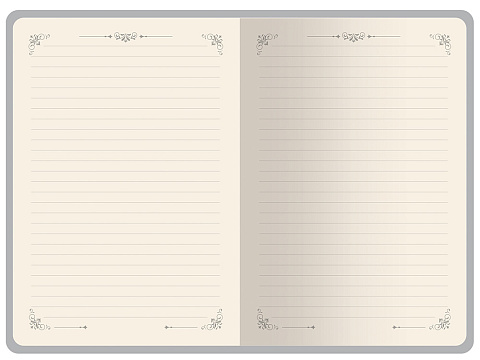 Ежедневник недатированный А5 Royal, зеленый с бронзовым срезом - рис 6.