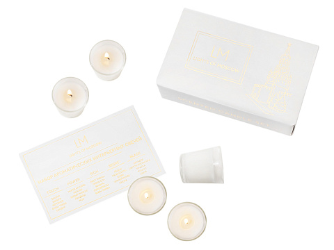 Набор ароматических свечей, 5*50 мл (без лого LM) - рис 2.