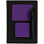 Ежедневник Mobile, недатированный, черно-фиолетовый - миниатюра - рис 4.