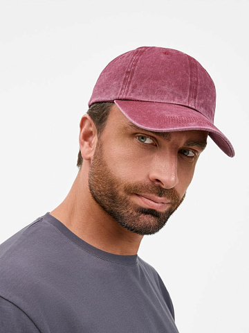 Бейсболка Berwi, бордовая - рис 6.