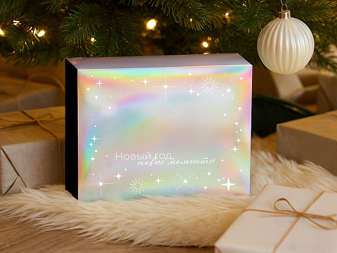 Подарочный набор с туркой, кофе и термокружкой, синий - рис 4.