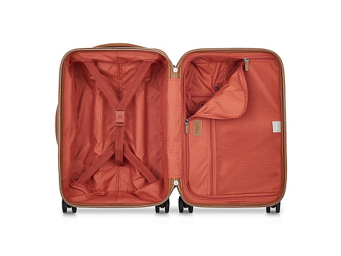 Чемодан 4-х колесный DELSEY, CHATELET AIR 2.0, 38л, коричневый - рис 3.