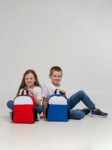 Детский рюкзак Comfit, белый с красным - рис 9.