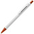 Ручка шариковая Chromatic White, белая с оранжевым - миниатюра