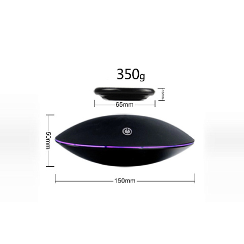 Подставка левитирующая до 350 гр черная